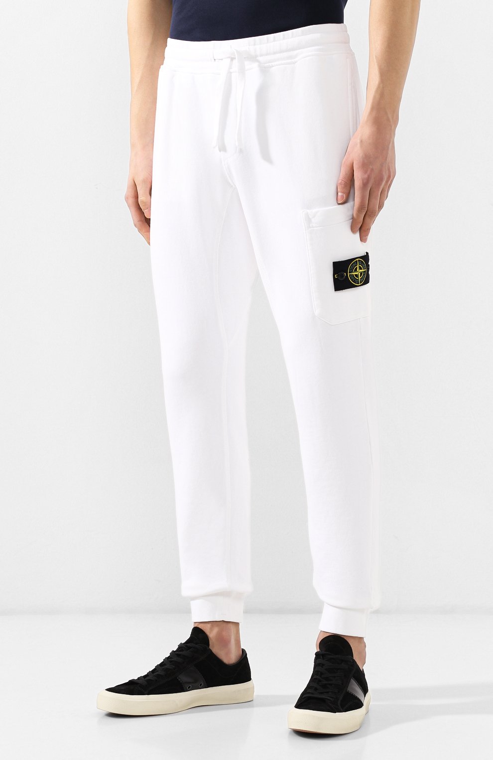 Хлопковые джоггеры STONE ISLAND, арт. 701560351, фото 3