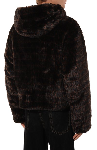 Шуба из экомеха MOSCHINO, арт. A0624/7669, фото 4