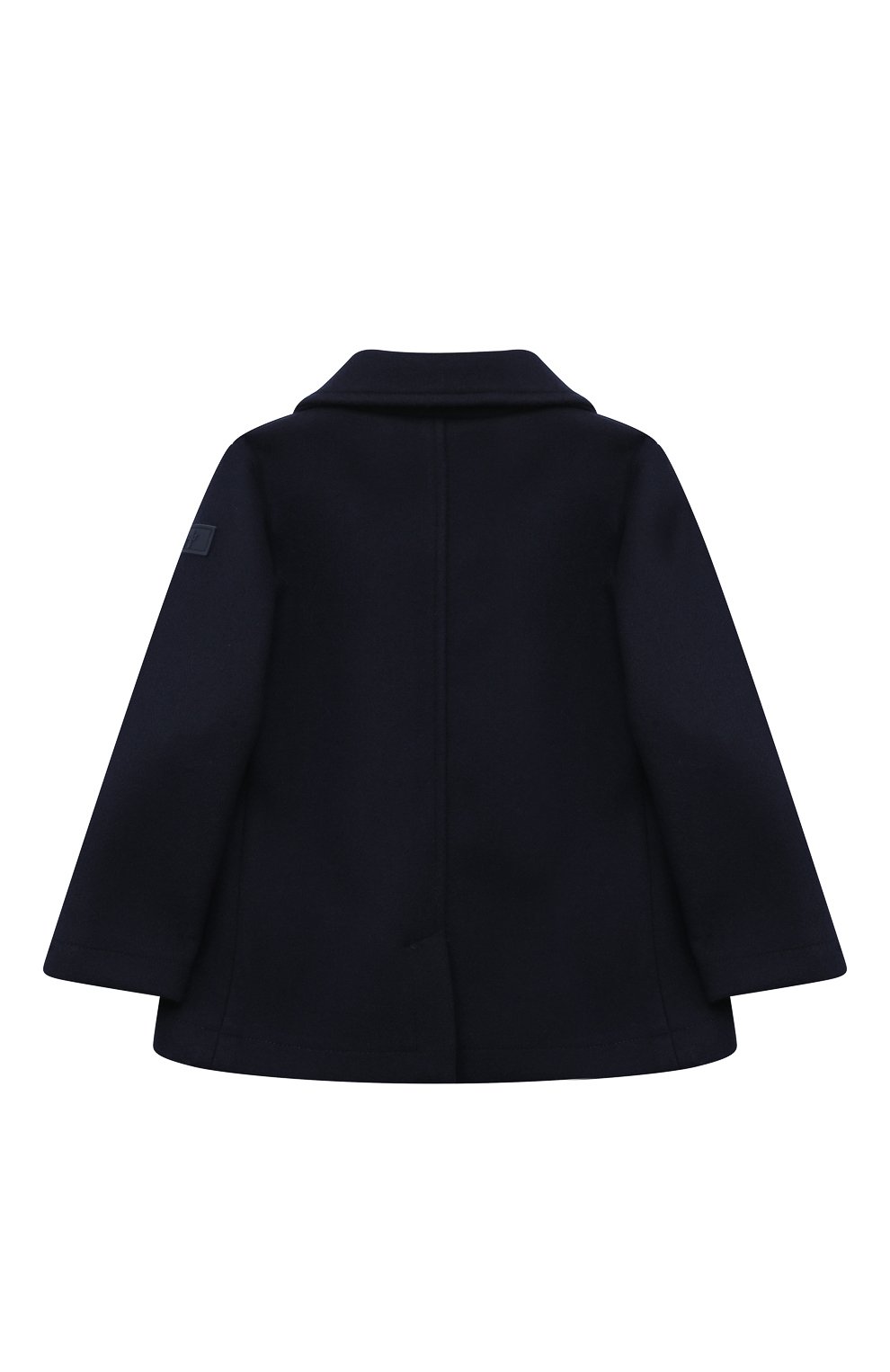 Пальто с жилетом IL GUFO темно-синего цвета по цене 49950 руб., арт. A23GP311M0138/2A-4A, фото 3 Пальто с жилетом IL GUFO, арт. A23GP311M0138/2A-4A, фото 3