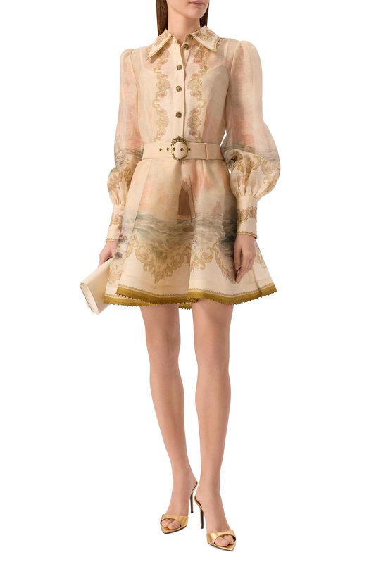 Платье Zimmermann 6561DC261 Бежевый  6561DC261 Фото 2