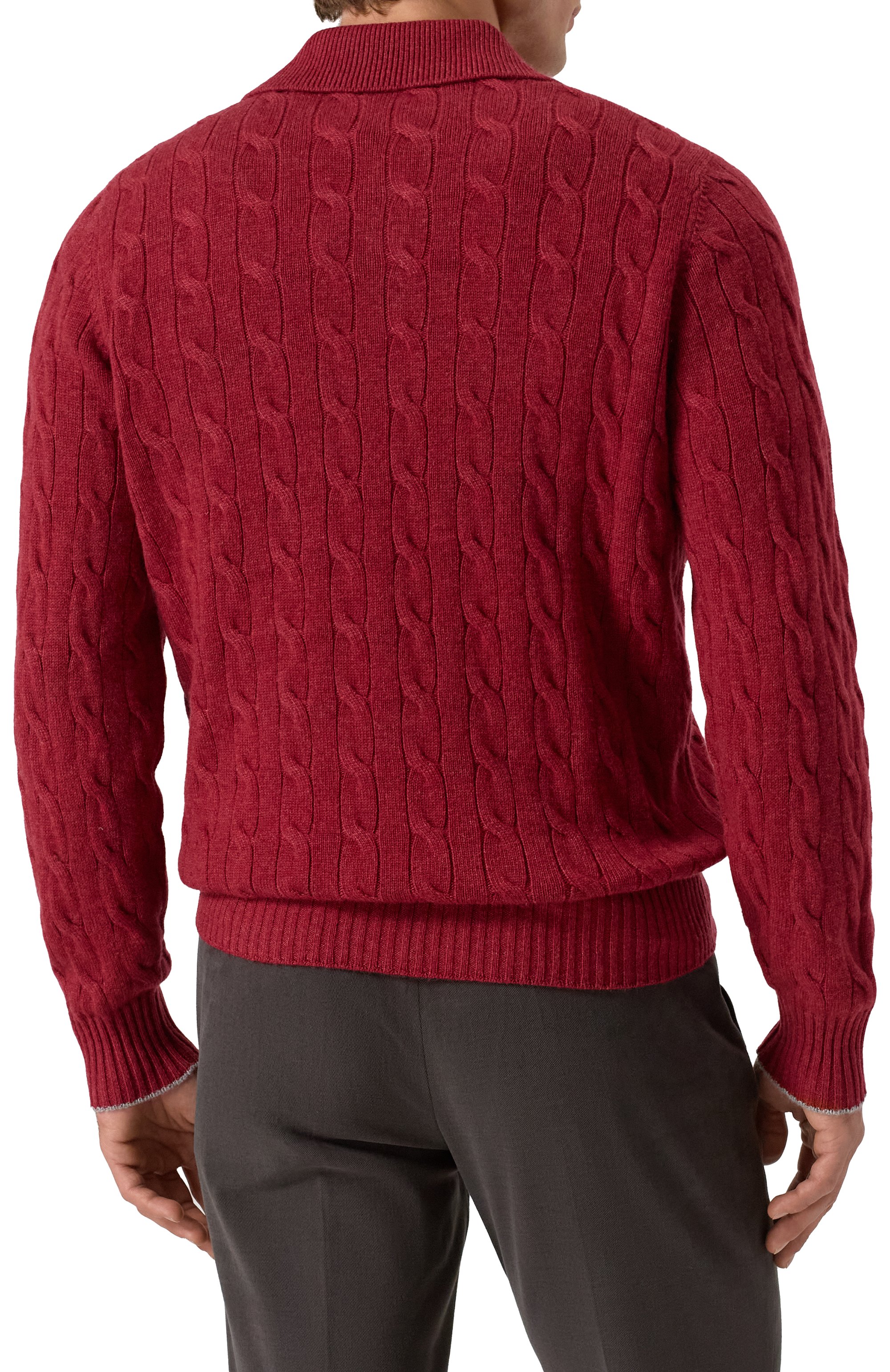 Кашемировое поло BRUNELLO CUCINELLI, арт. M22707205, фото 4