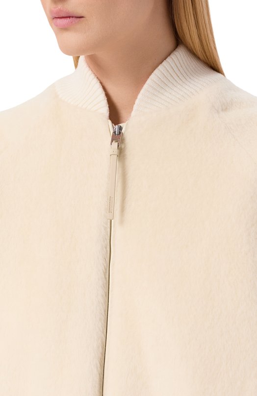 Бомбер Jacquemus 25H0UW00104AW0/0627 Кремовый  25H0UW00104AW0/0627 Фото 5