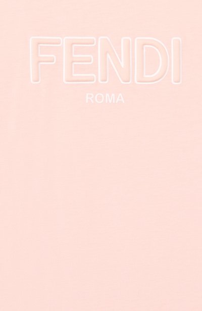Хлопковая футболка FENDI, арт. JUI202/7AJ/8A-12+, фото 3