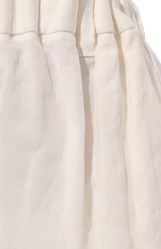 Хлопковые шорты Brunello Cucinelli MH911B1316 Белый  MH911B1316 Фото 5