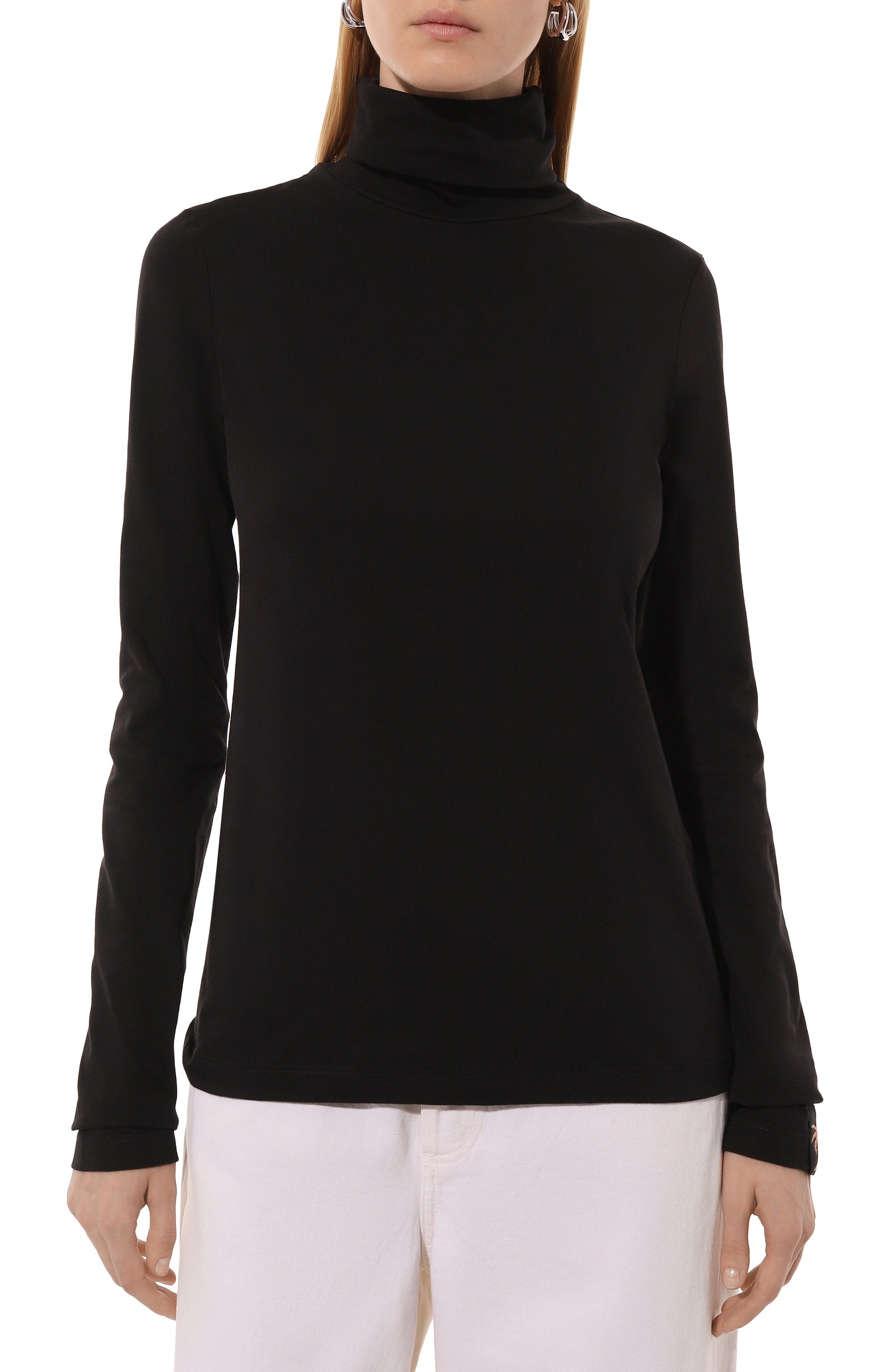 Хлопковая водолазка N21, арт. 19E N2M0/F091/4157, фото 3