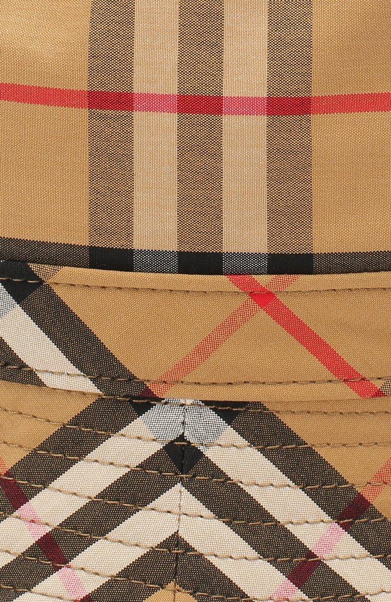 Мужская хлопковая панама BURBERRY бежевого цвета, арт. 8015836 | Фото 3 (Материал: Хлопок, Текстиль; Статус проверки: Проверено; Материал сплава: Проверено, Проставлено; Нос: Не проставлено)
