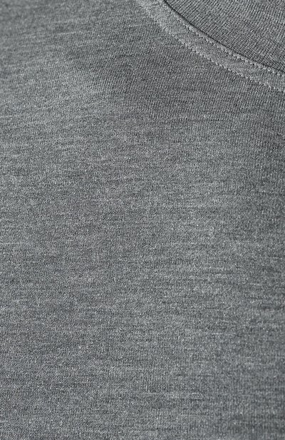 Футболка ZIMMERLI серого цвета по цене 13100 руб., арт. 700-1341, фото 5 Футболка ZIMMERLI, арт. 700-1341, фото 5