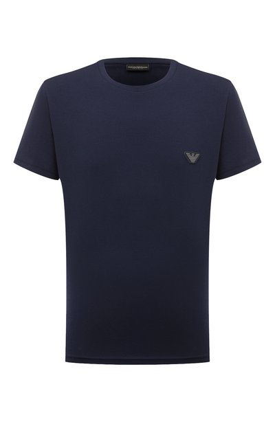 Мужская хлопковая футболка EMPORIO ARMANI, арт. 211818/4R463