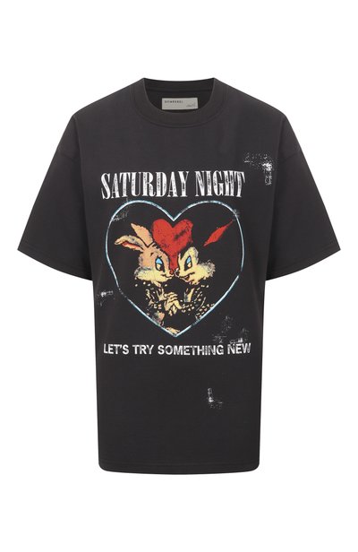 Женская хлопковая футболка DOMREBEL, арт. SATURDAY/T-SHIRT