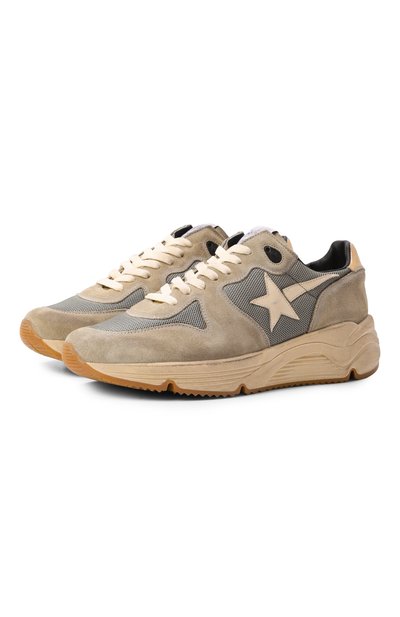 Мужские комбинированные кроссовки running sole GOLDEN GOOSE DELUXE BRAND, арт. GMF00126.F006338