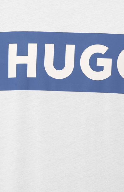 Хлопковая футболка HUGO BLUE, арт. 50522376, фото 5