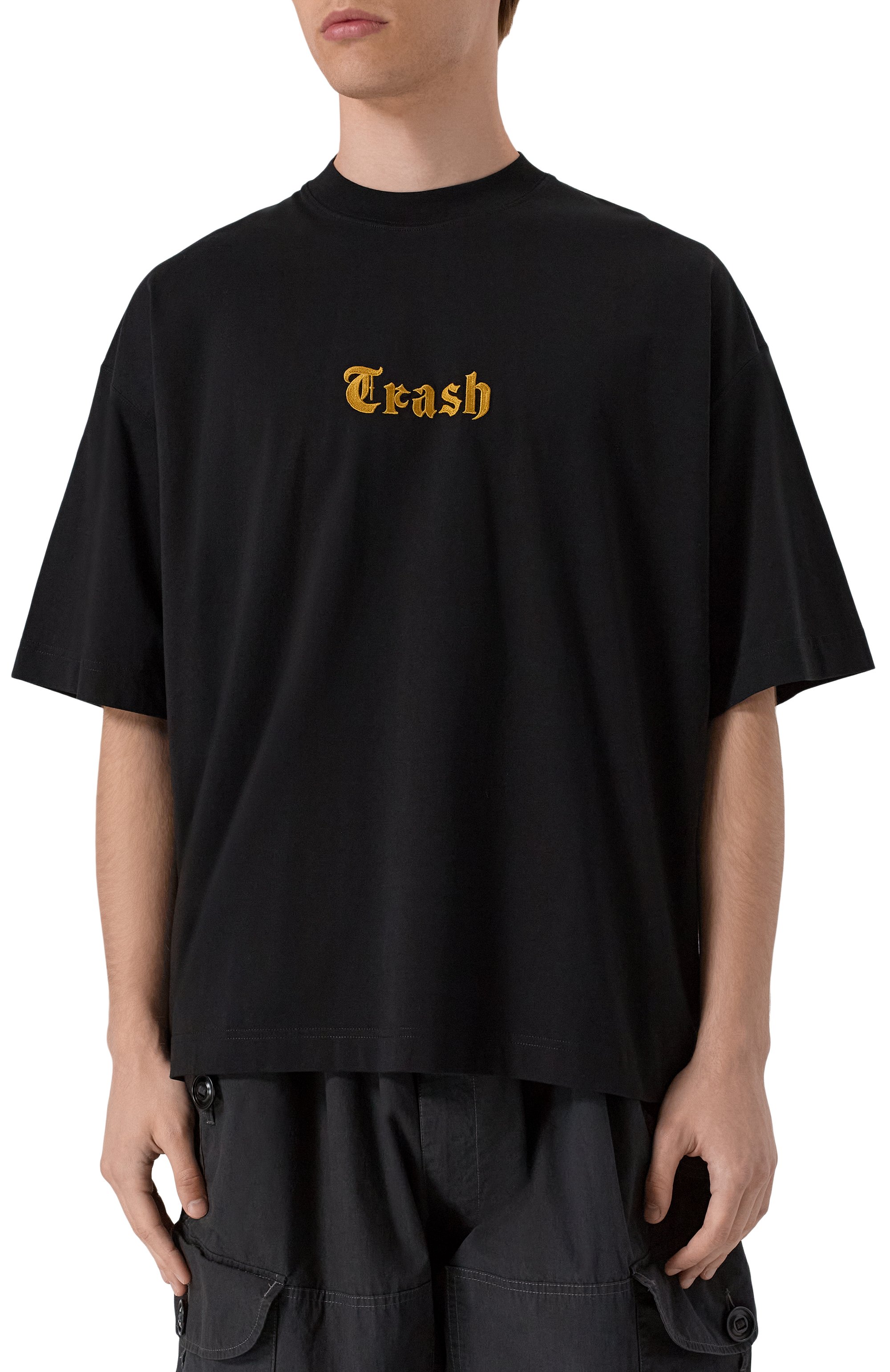 Хлопковая футболка VETEMENTS, арт. UH76TR540B/1000 LIGHT JERSEY, фото 3