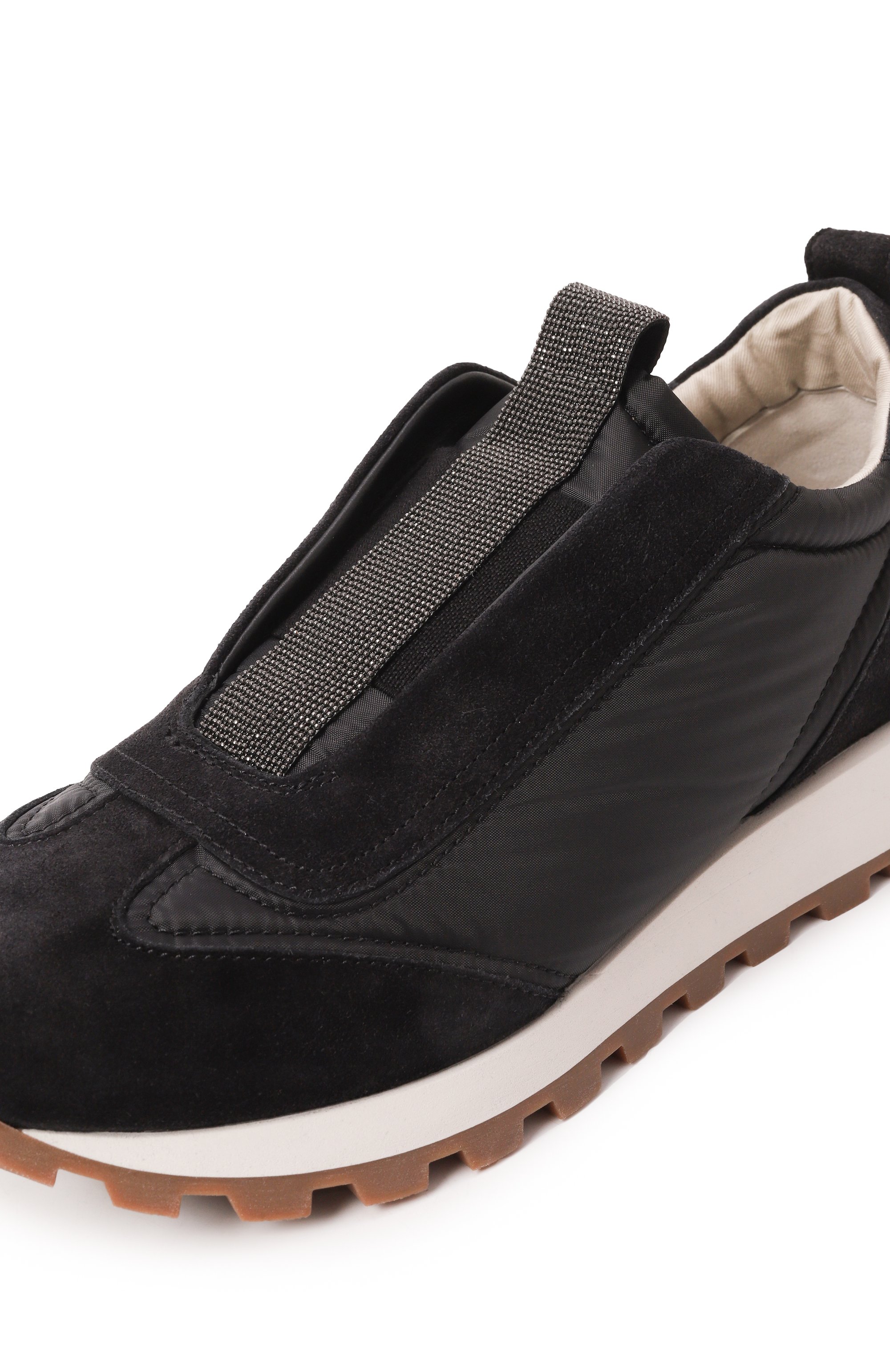 Комбинированные кроссовки BRUNELLO CUCINELLI, арт. MZSFGB1118, фото 7