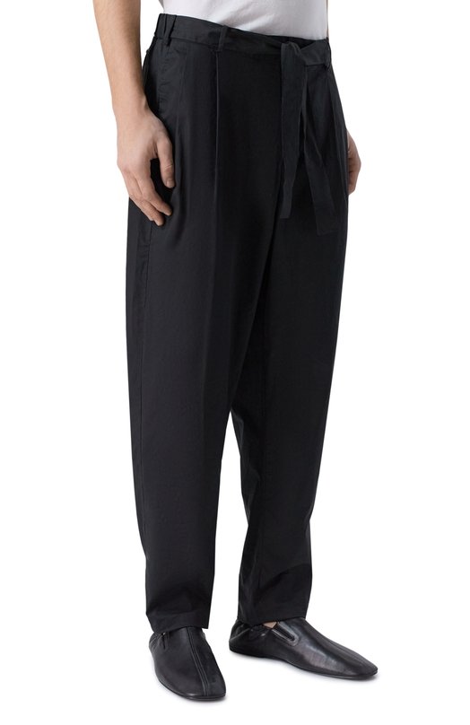 Хлопковые брюки 139Dec PN359 Чёрный  PN359 Фото 3