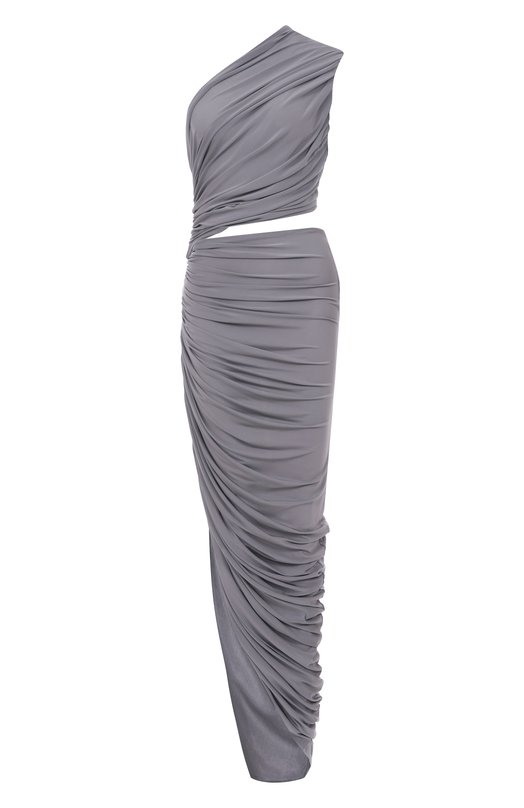 Платье из вискозы Alaia AA9R1330J050B Серый AA9R1330J050B