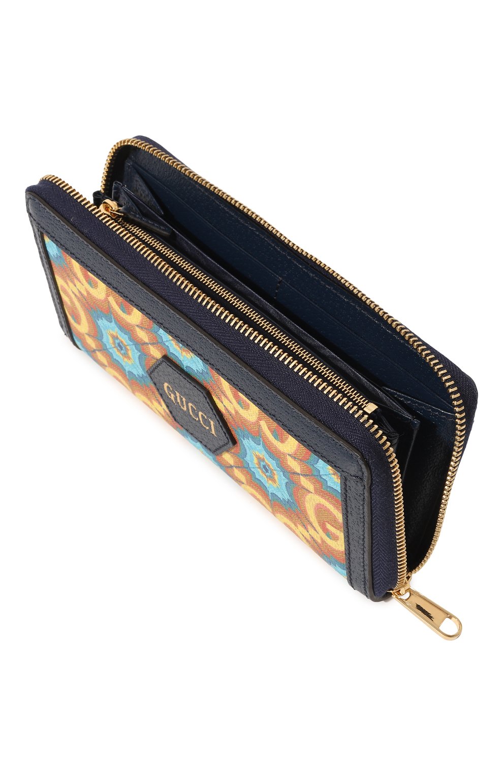 Кошелек GUCCI разноцветного цвета по цене 89280 руб., арт. 676293 UL9AG, фото 3 Кошелек GUCCI, арт. 676293 UL9AG, фото 3