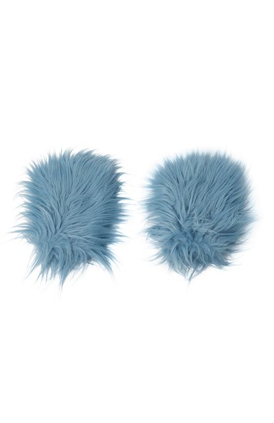 Митенки из экомеха GUCCI, арт. 609108 3SC56, фото 3