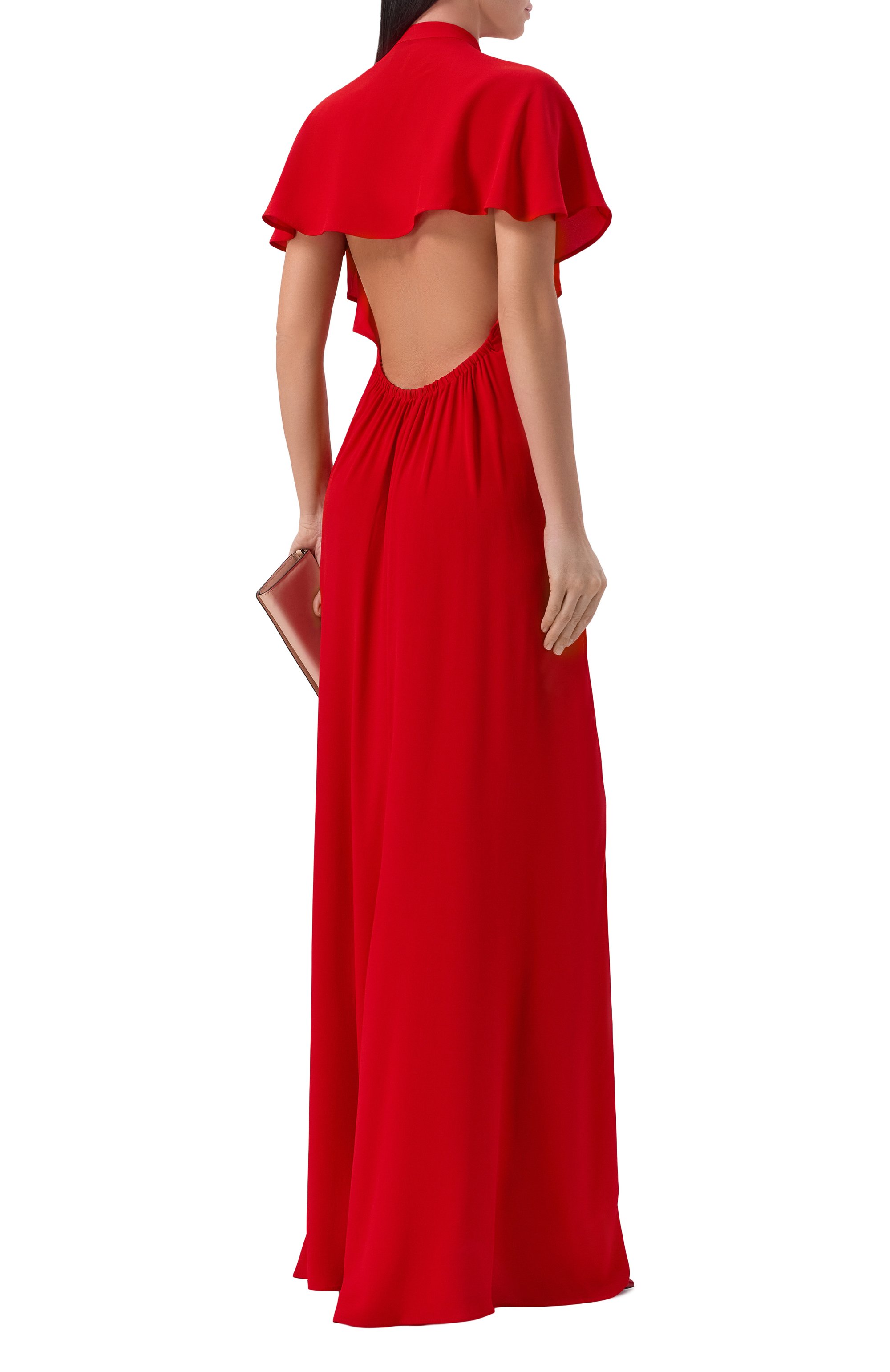 Платье N21 красного цвета по цене 99600 руб., арт. 20I N2M0/H151/5111, фото 2 Платье N21, арт. 20I N2M0/H151/5111, фото 2