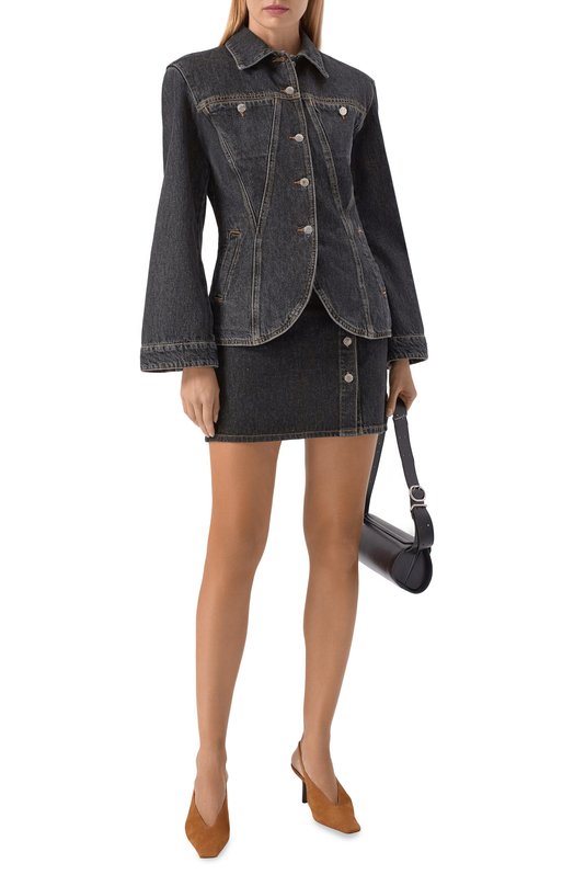 Джинсовая рубашка Iloan Iro WP07IL0AN Серый  WP07IL0AN Фото 2