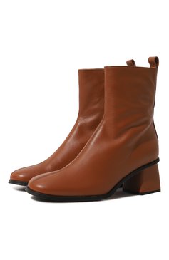 Кожаные ботильоны NUDE OF SCANDINAVIA, арт. 0LI020/SAVANA/CU0I0, фото 1