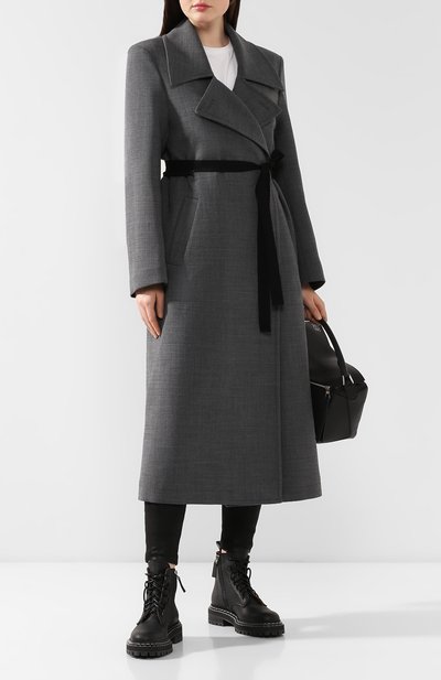 Пальто с поясом MM6, арт. S52AA0069/S47850, фото 2