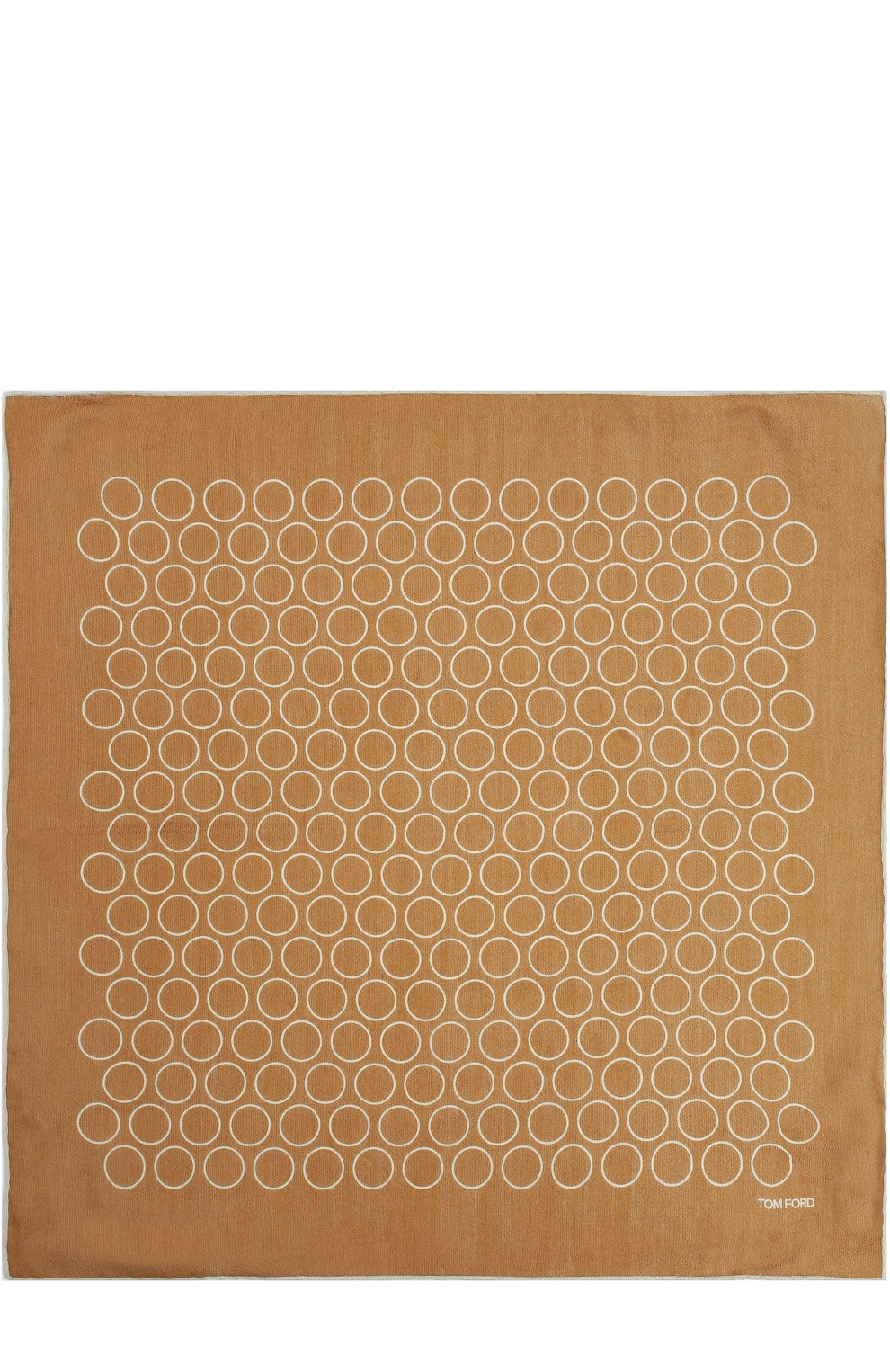 Платок из смеси шелка и шерсти с хлопком TOM FORD, арт. 9TF76TF312, фото 3