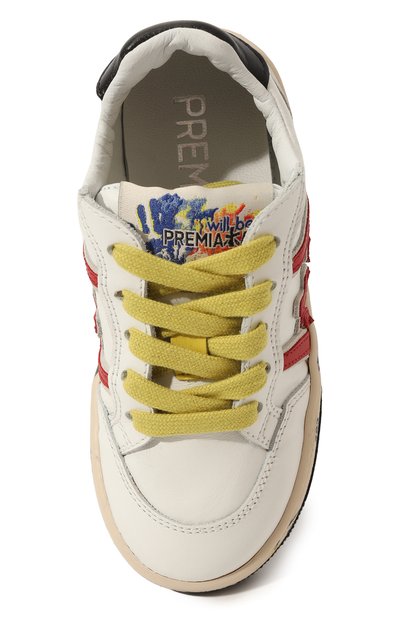 Кожаные кеды PREMIATA WILL BE, арт. 18311835/WALLY/20-26, фото 4