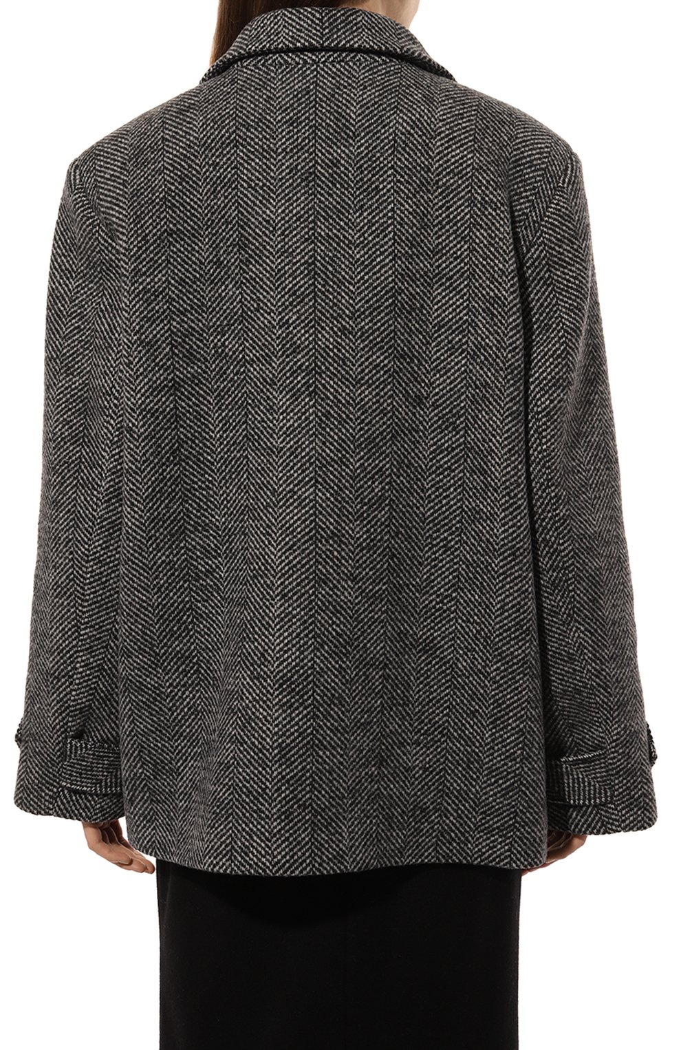 Шерстяное полупальто AND THE BRAND, арт. CT008-2013-9010-W25, фото 4