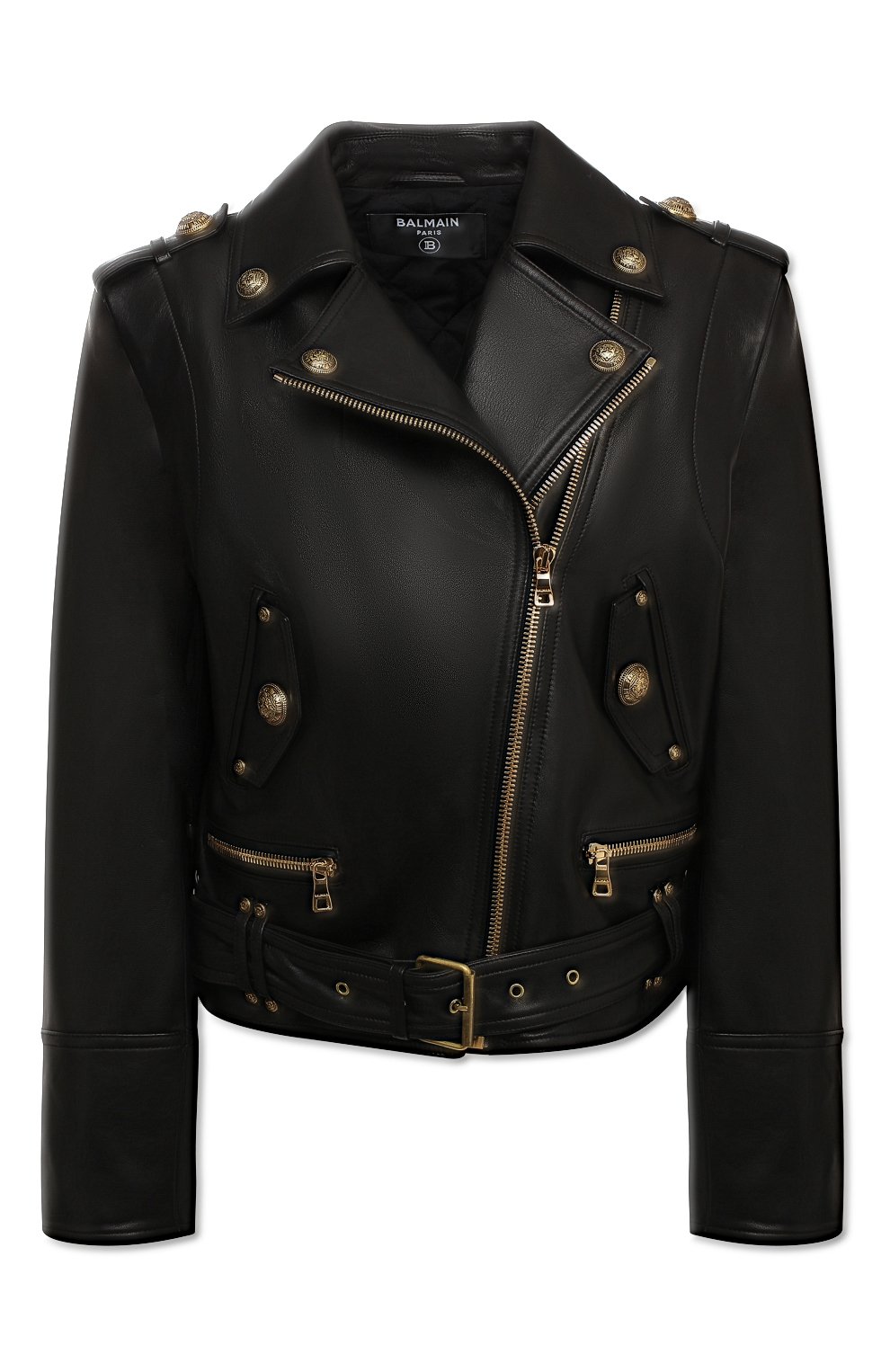 Кожаная куртка BALMAIN, арт. UF18250/L025, фото 1