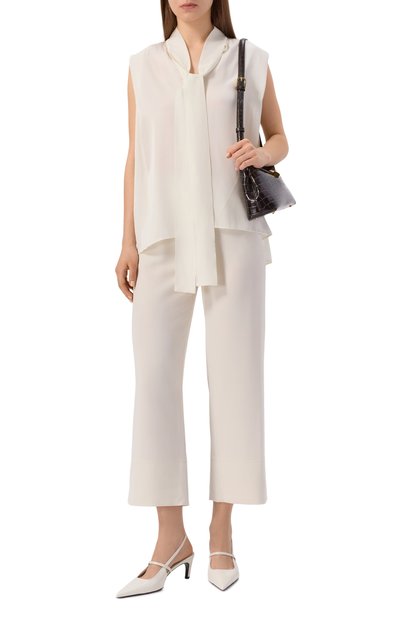 Брюки ANTONELLI FIRENZE кремового цвета по цене 57050 руб., арт. A8812Q/371B, фото 2 Брюки ANTONELLI FIRENZE, арт. A8812Q/371B, фото 2