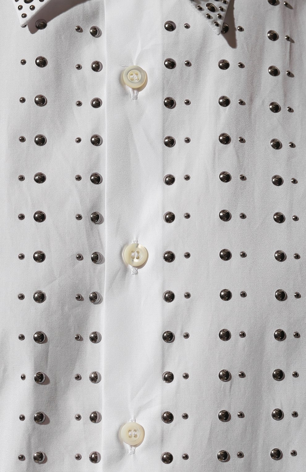 Хлопковая рубашка PRADA, арт. UCN414-1LZC-F0009-221, фото 5