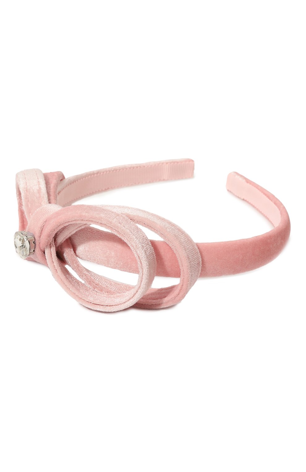 Ободок MONNALISA светло-розового цвета по цене 9690 руб., арт. 17B000, фото 2 Ободок MONNALISA, арт. 17B000, фото 2