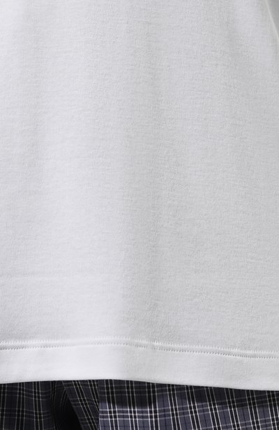 Хлопковая футболка HANRO, арт. 073174., фото 5