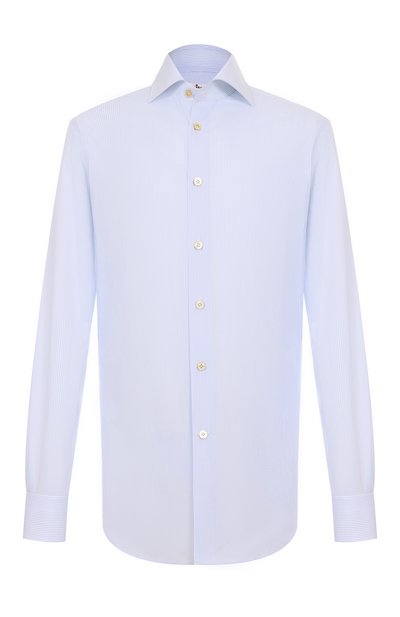 Мужская хлопковая сорочка KITON, арт. UCIH0929413