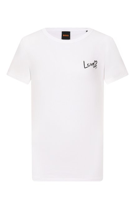 Женская хлопковая футболка BOSS ORANGE, арт. 50549192