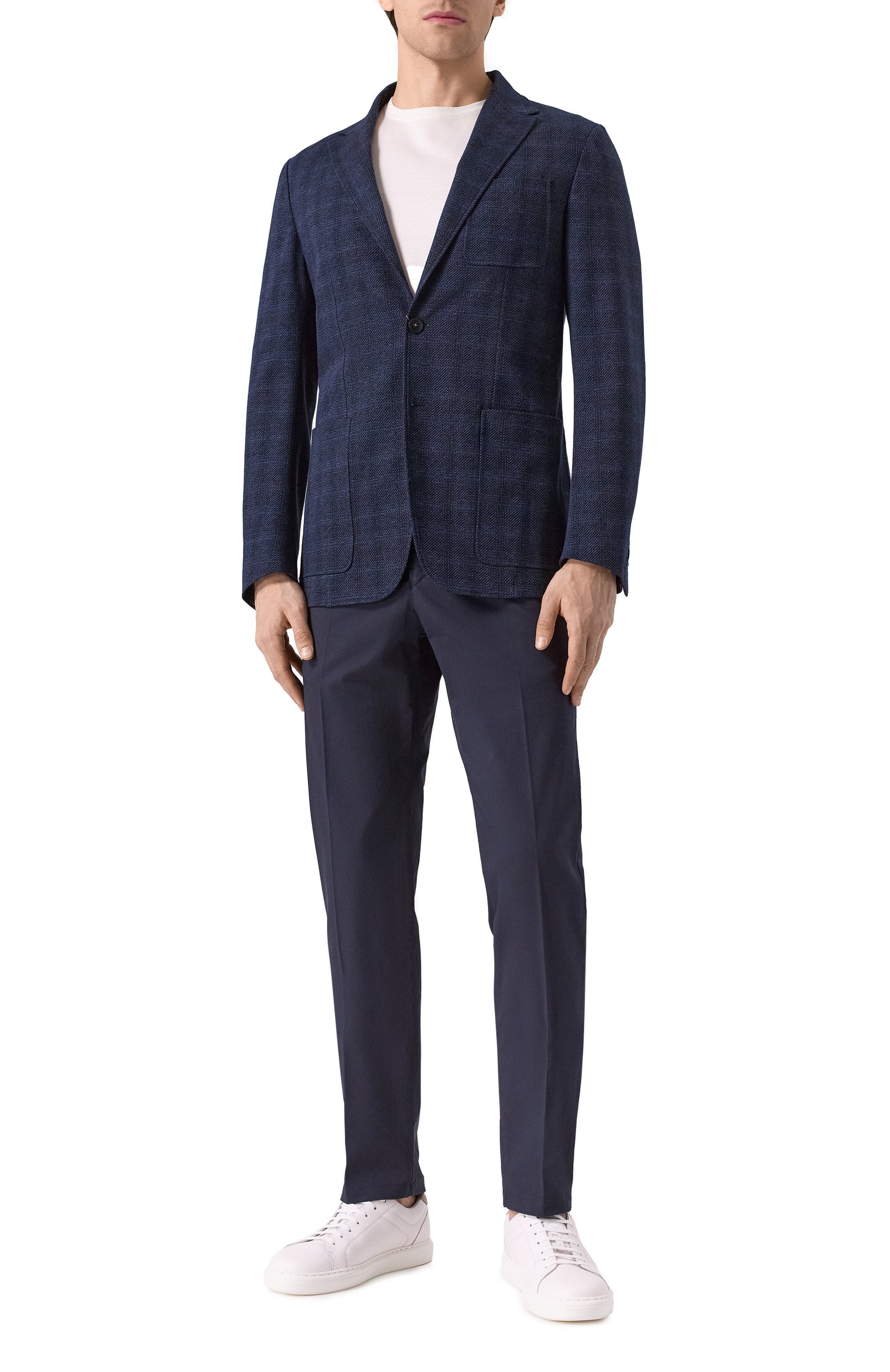 Хлопковый пиджак CANALI, арт. J0147/JJ02703, фото 3