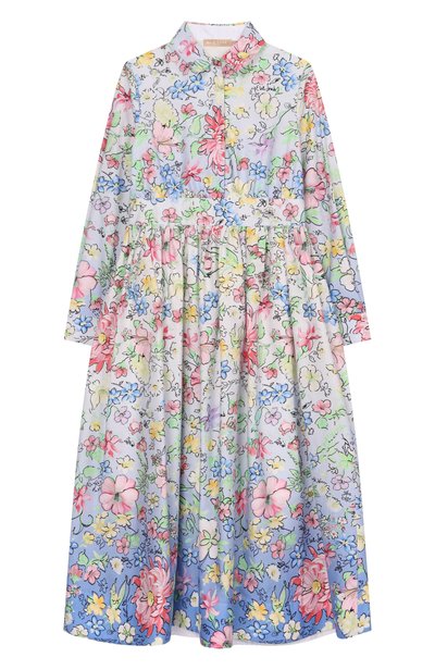Хлопковое платье ELIE SAAB JUNIOR, арт. EFAB143 MX/TS1151