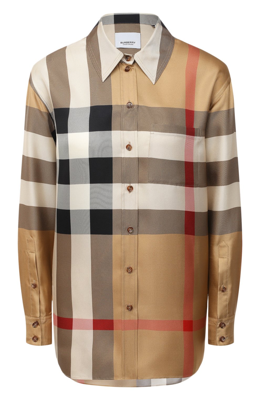 Шелковая руба шка BURBERRY, арт. 8034090, фото 1