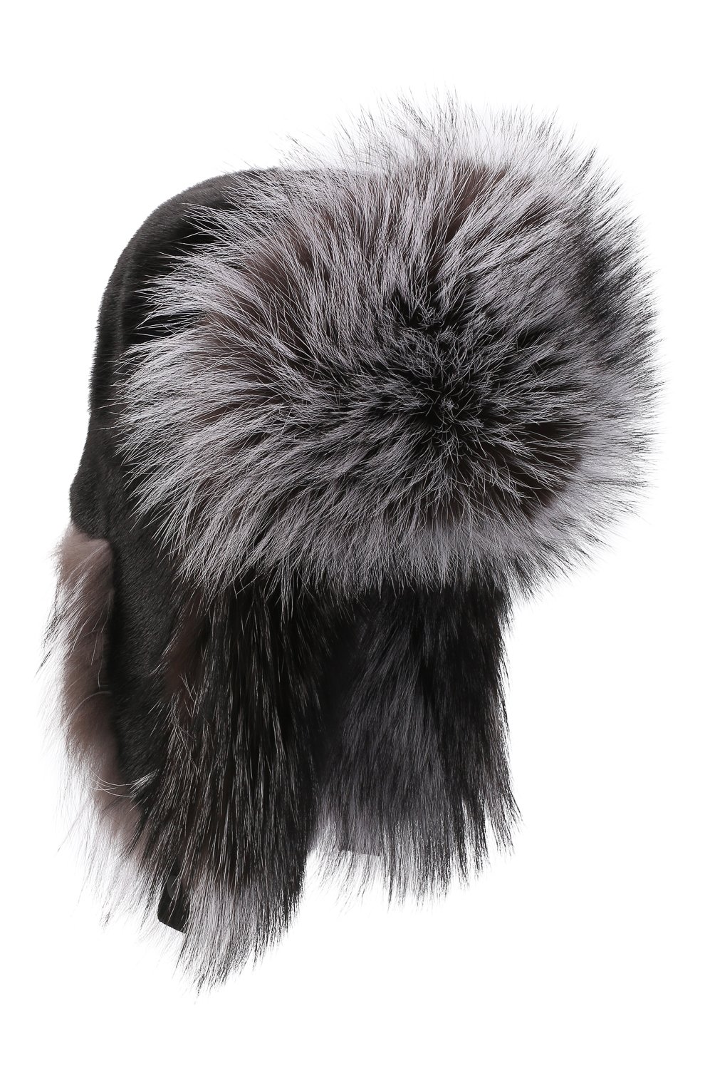 Шапка-ушанка из меха лисы и норки VICTORIA KUSENKOVA, арт. 322804123227, фото 1