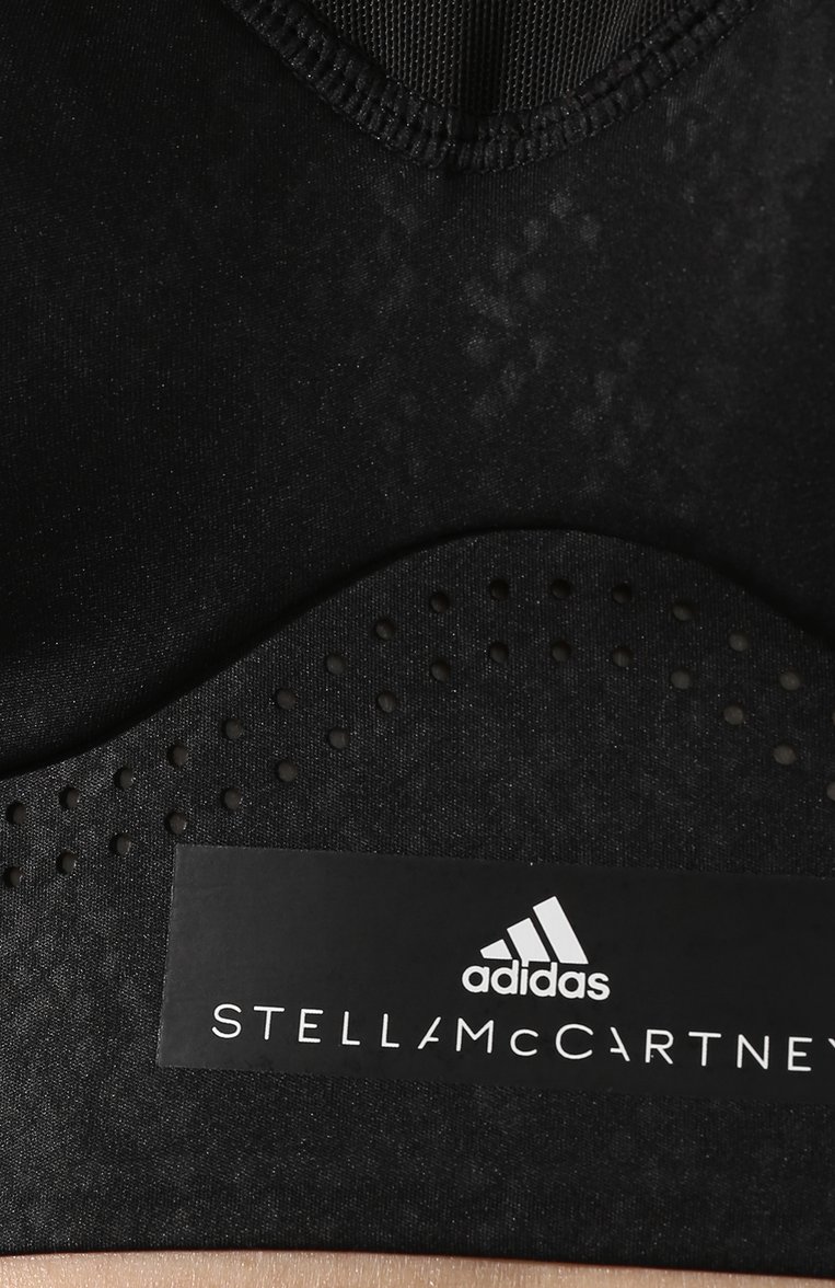 Женский топ ADIDAS BY STELLA MCCARTNEY черного цвета, арт. DT9290 | Фото 5 (Материал внешний: Синтетический материал; Длина (для топов): Укороченные; Женское Кросс-КТ: Топ-спорт; Статус проверки: Проверено, Проверена категория; Кросс-КТ: без рукавов, Спорт; Драгоценные камни: Проставлено; Материал сплава: Проверено, Проставлено; Рукава: Без рукавов)