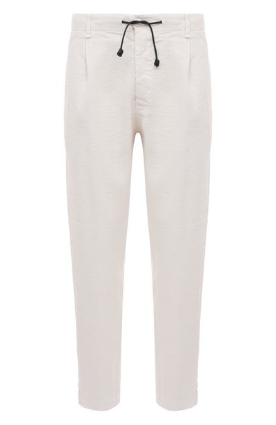 Мужские брюки изо льна и вискозы TRANSIT, арт. CFUTRWH170