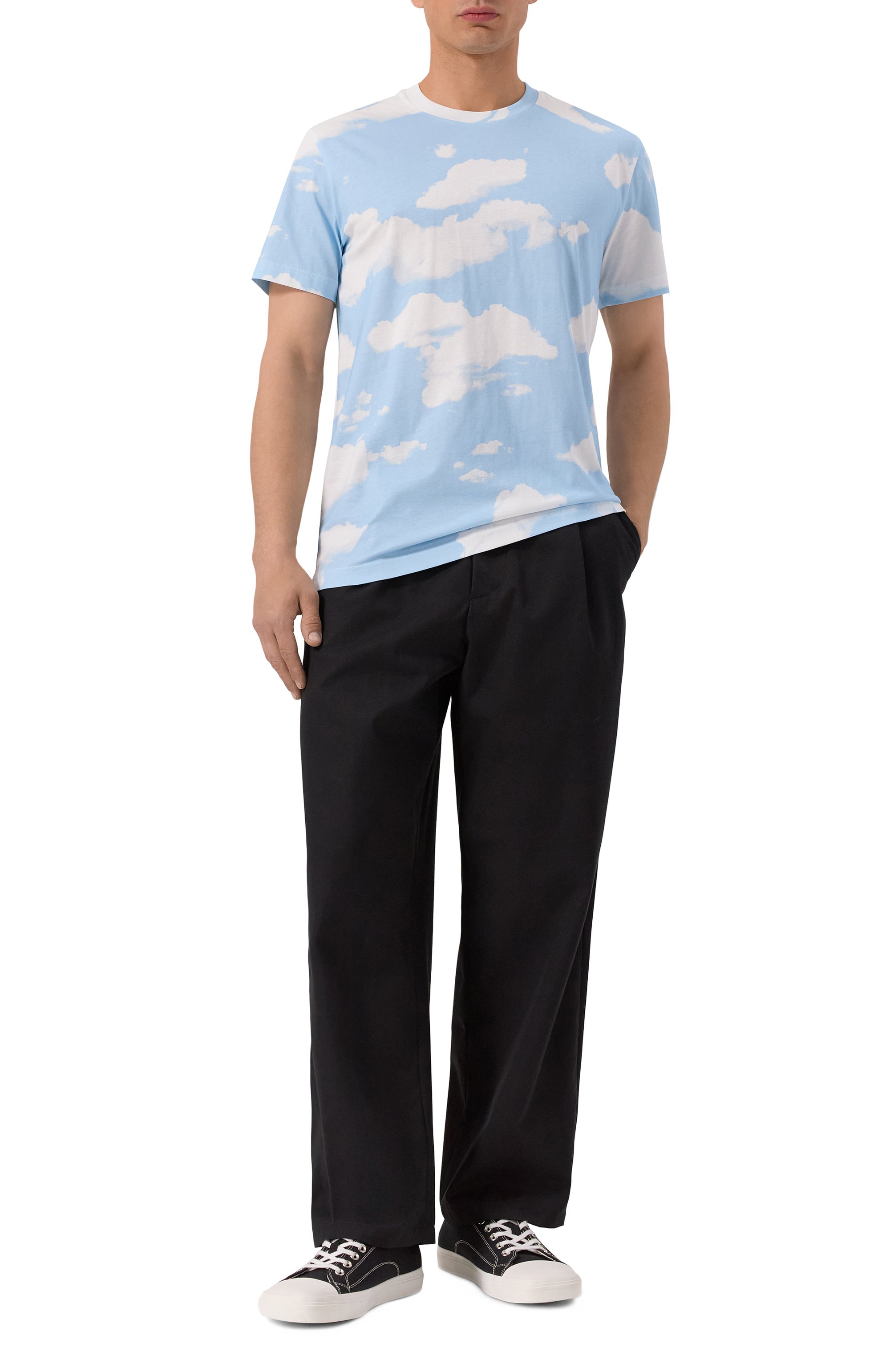 Хлопковая футболка MOSCHINO, арт. J0715/5241, фото 2