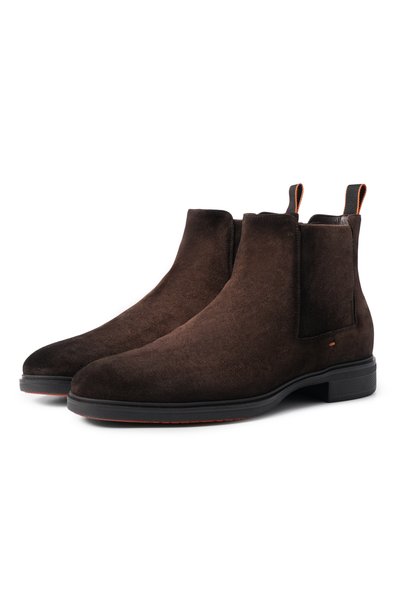 Мужские замшевые челси easy SANTONI, арт. MGEG18937NEAXGEX