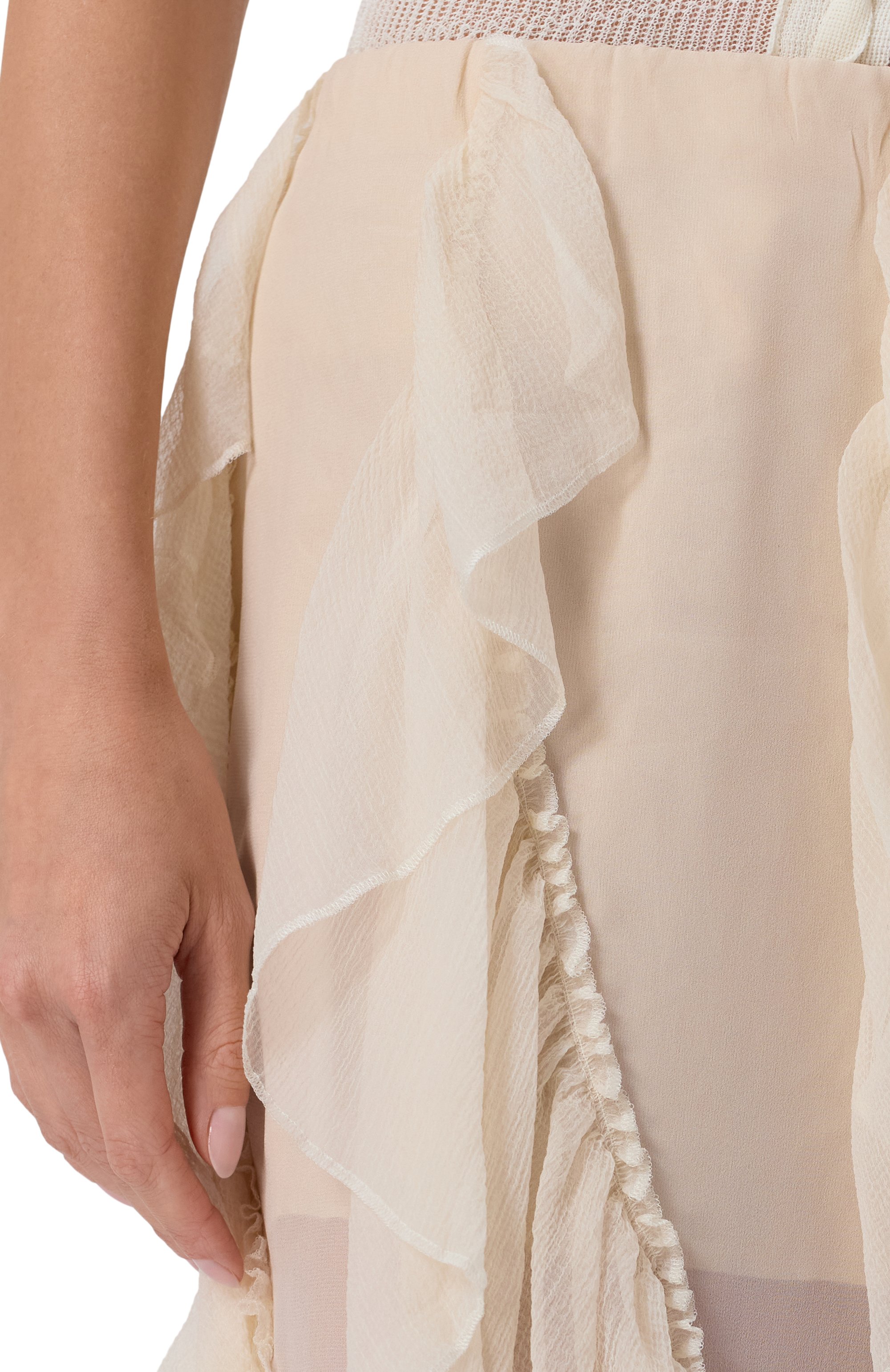 Шелковая юбка ISABEL BENENATO, арт. DW965S26, фото 5