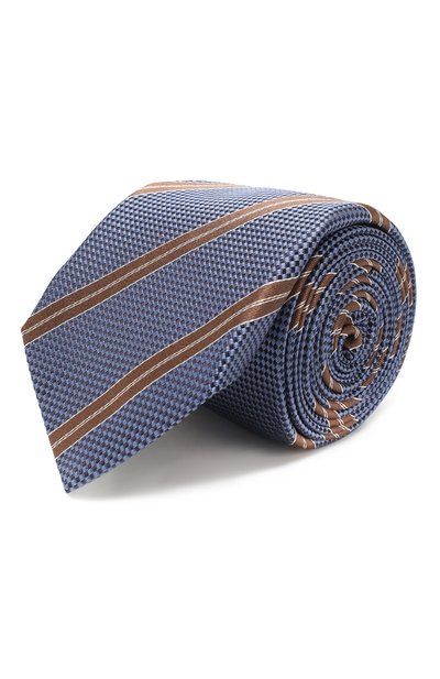 Мужской шелковый галстук CORNELIANI, арт. 85U306-0120312/00