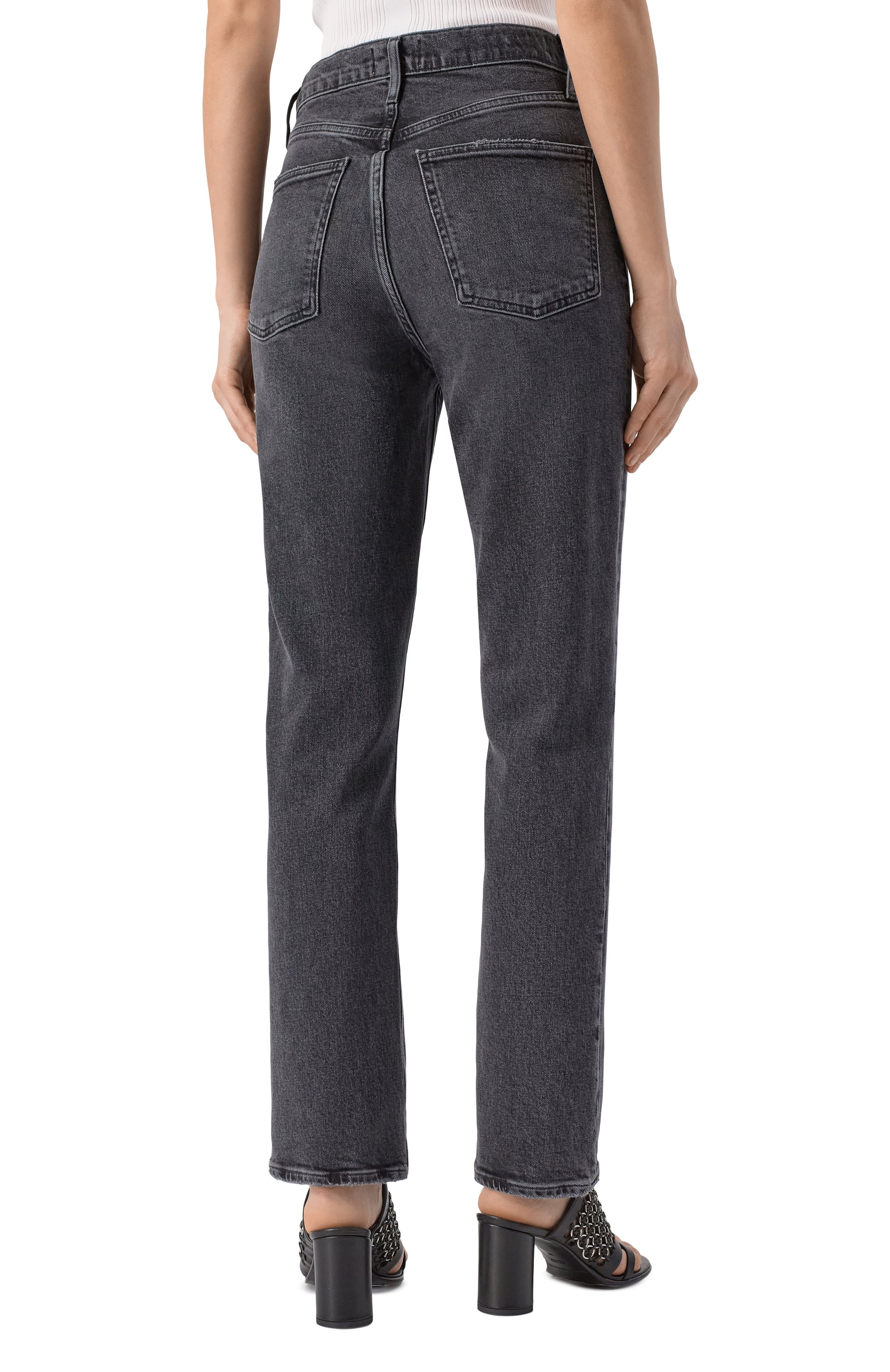 Джинсы stovepipe AGOLDE, арт. A9096-1372, фото 4