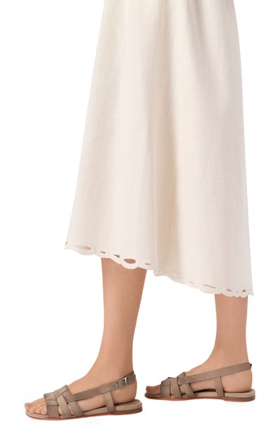 Замшевые сандалии SANTONI, арт. WHPG70832HA1T0AE, фото 3