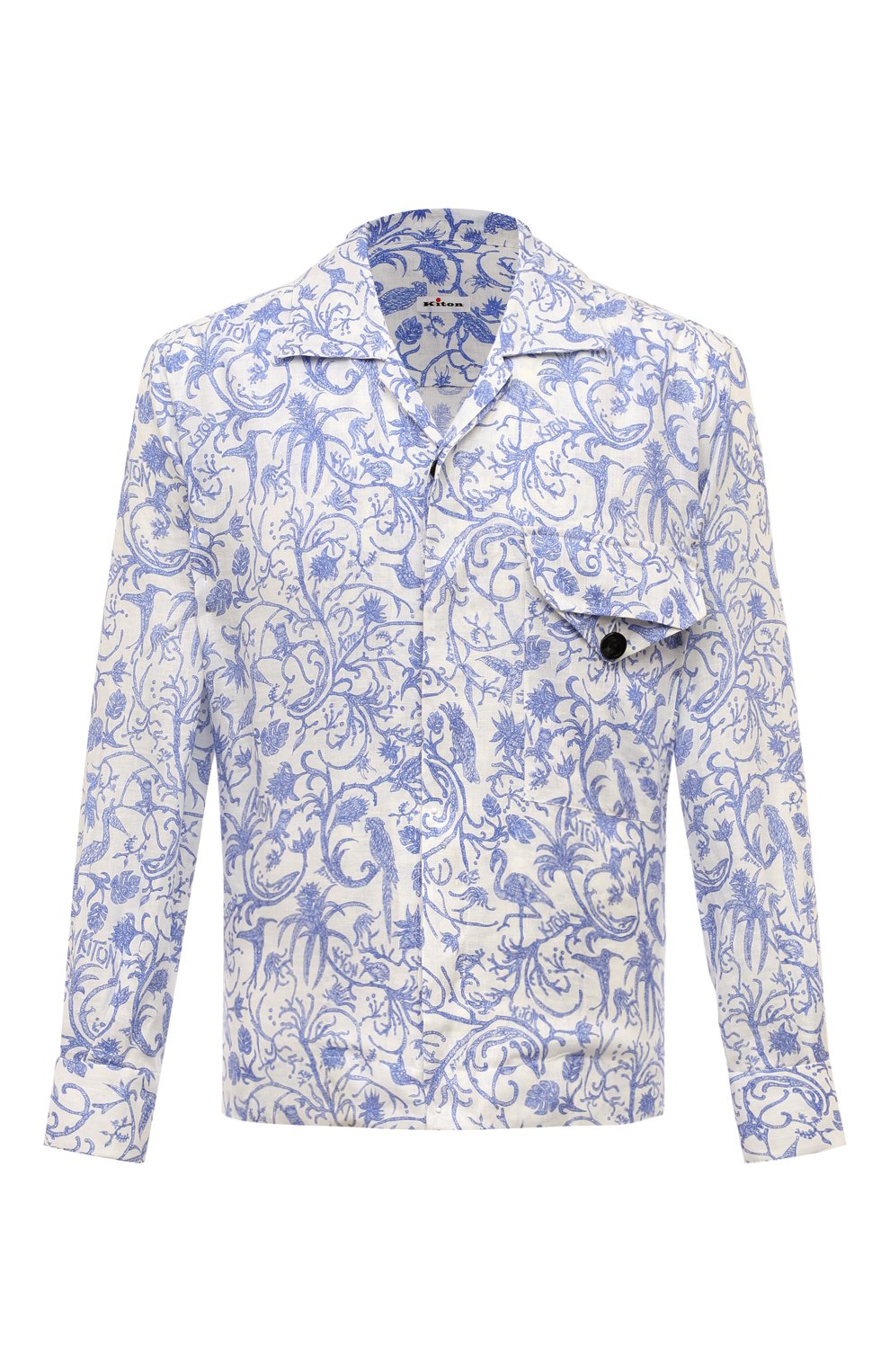 Льняная рубашка KITON, арт. UMC030H08902, фото 1