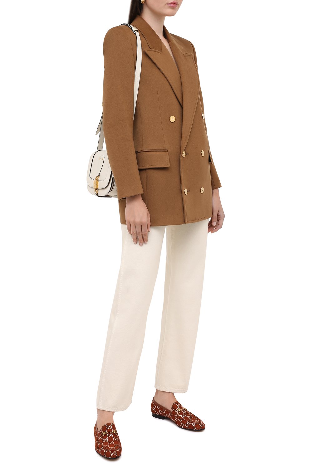 Текстильные лоферы new jordaan GUCCI, арт. 431467/2C820, фото 2