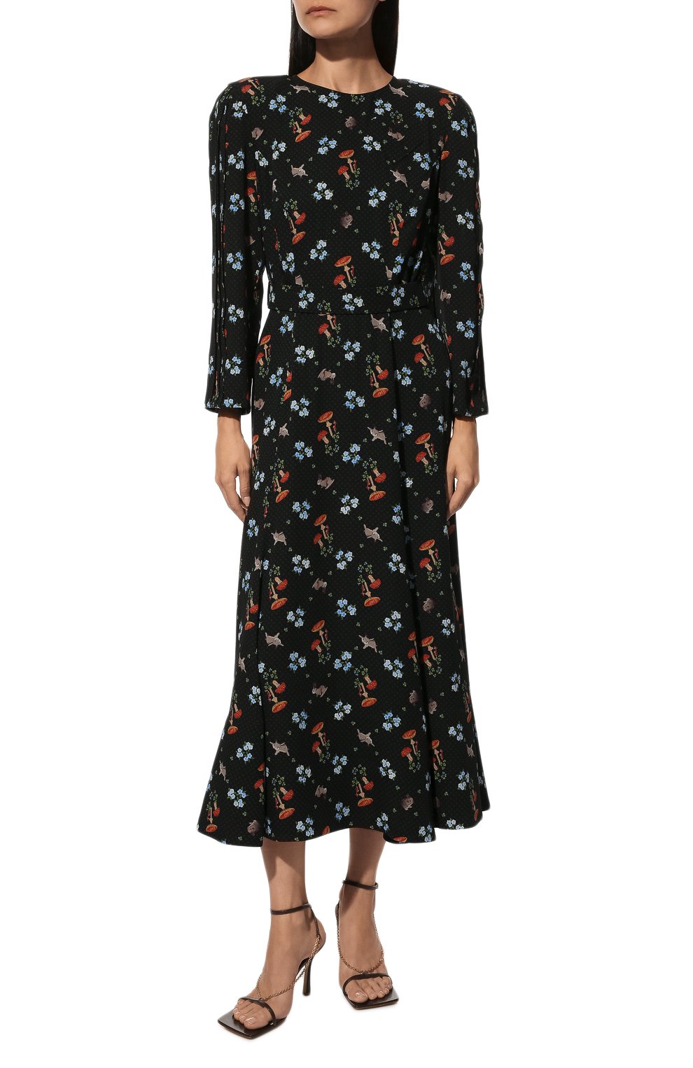 Шелковое платье ULYANA SERGEENKO, арт. ABM017FW21P (2460т21),  фото 3